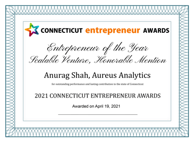 Anurag Shah Aureus Analytics entrepreneur scalable venture