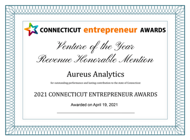 Aureus Analytics venture revenue 