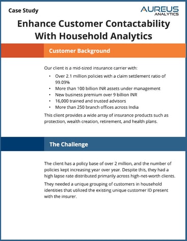 Enhance Customer Contactability With Household Analytics Case Study image1