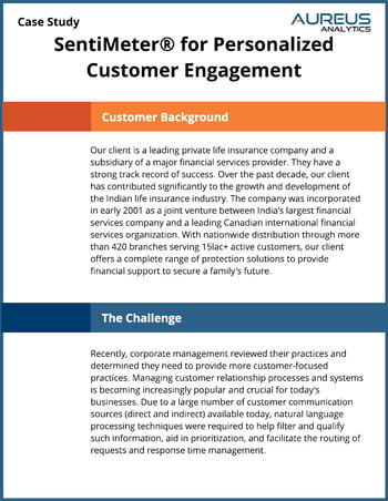 SentiMeter® for Personalized Customer Engagement
