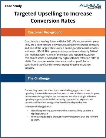 Targeted Upselling to Increase Conversion Rates