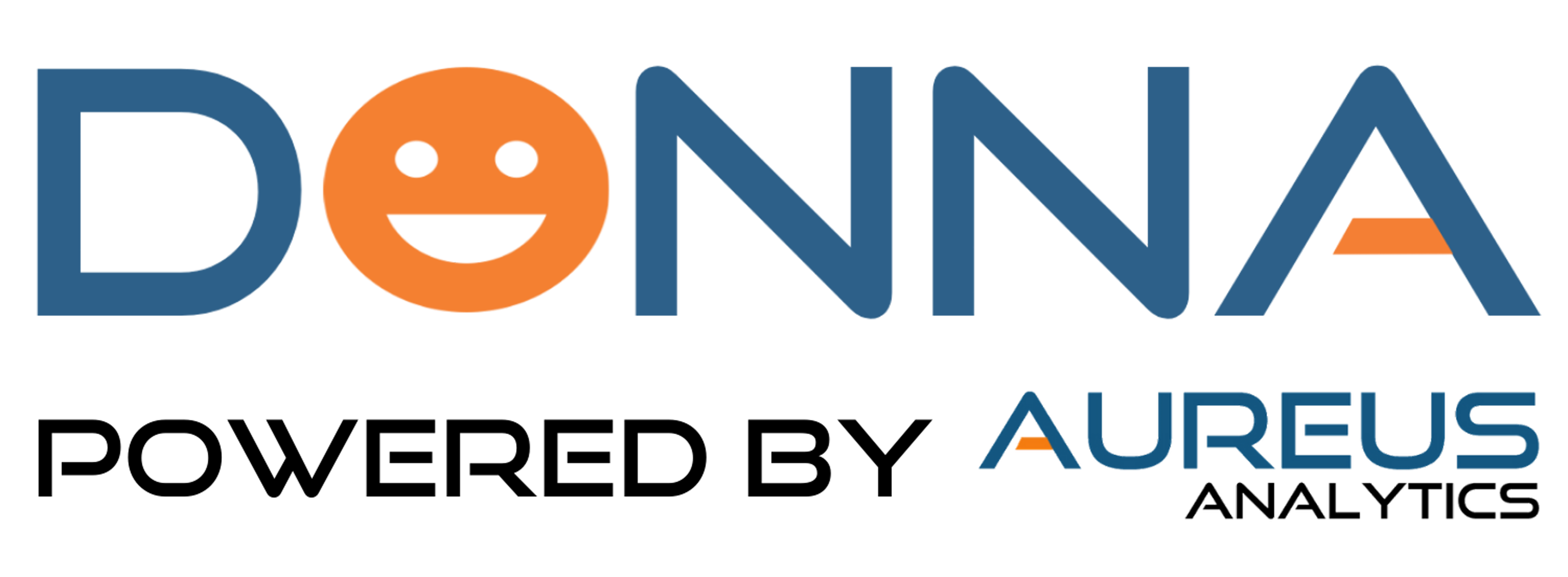 DONNA Powered by Aureus Analytics Transparent Logo 4688 x 1725